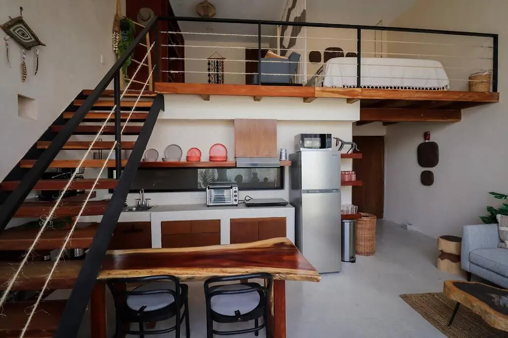 2 Bdr Stunning Designer Loft - Centro Tulum Apartment