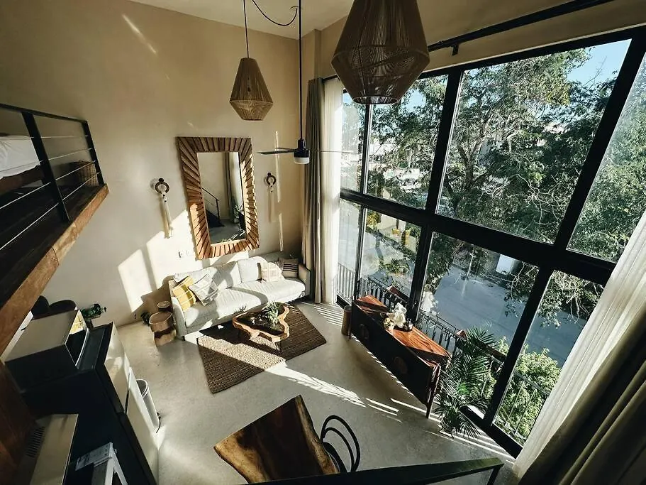 2 Bdr Stunning Designer Loft - Centro Tulum Apartment 0*,  Mexico