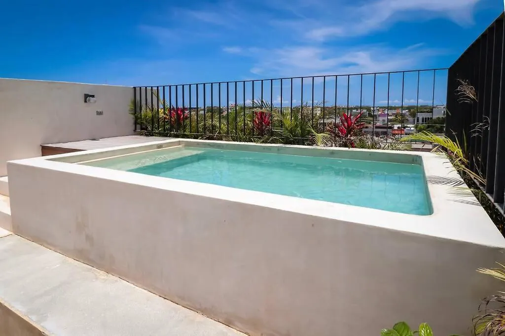 2 Bdr Stunning Designer Loft - Centro Tulum Apartment Mexico