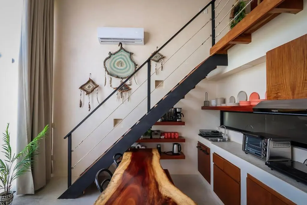 2 Bdr Stunning Designer Loft - Centro Tulum Apartment