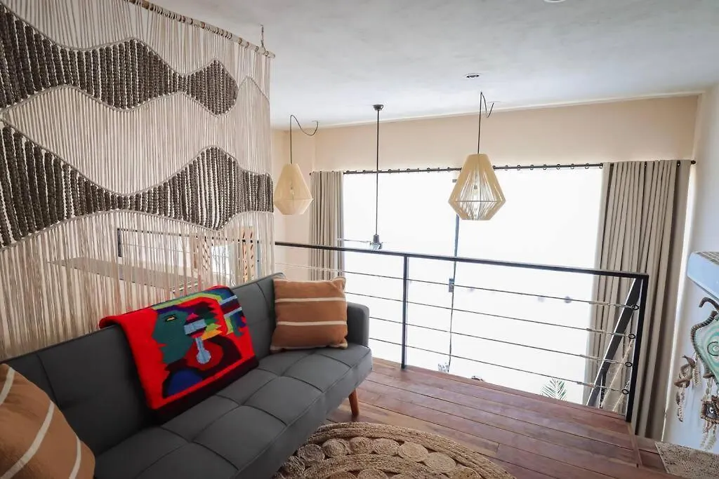 2 Bdr Stunning Designer Loft - Centro Tulum Apartment