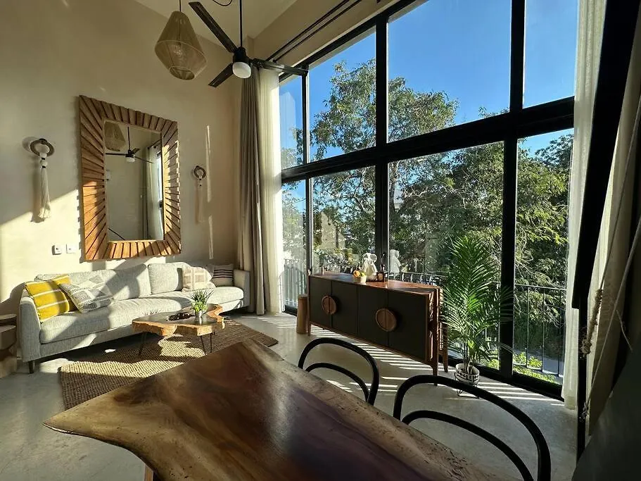 2 Bdr Stunning Designer Loft - Centro Tulum Apartment