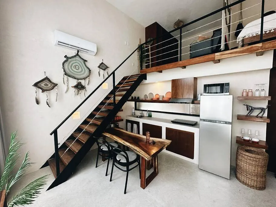 2 Bdr Stunning Designer Loft - Centro Tulum Apartment